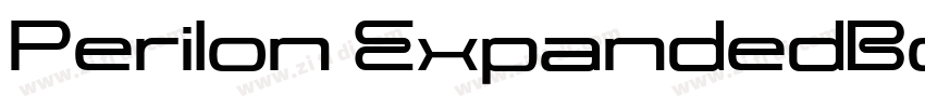 Perilon ExpandedBold字体转换